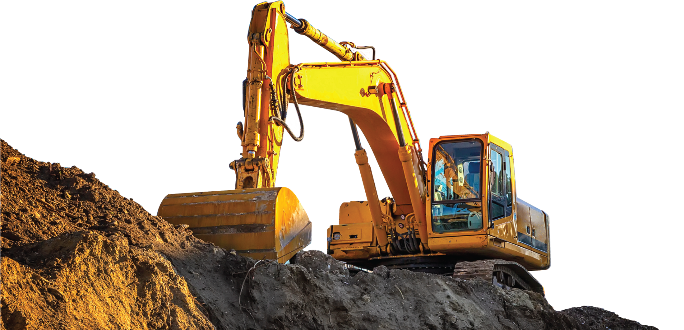 VersaGrade excavator ready for sitework