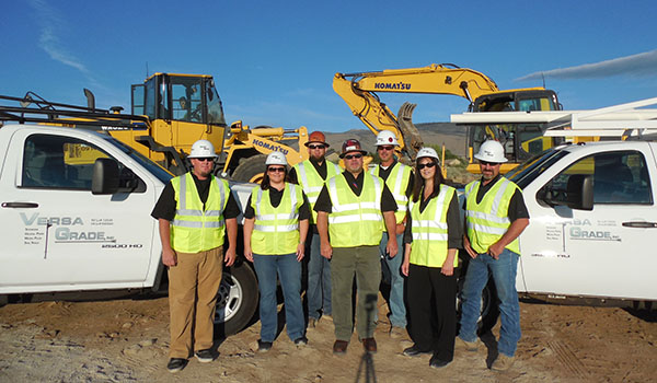 The VersaGrade civil construction team